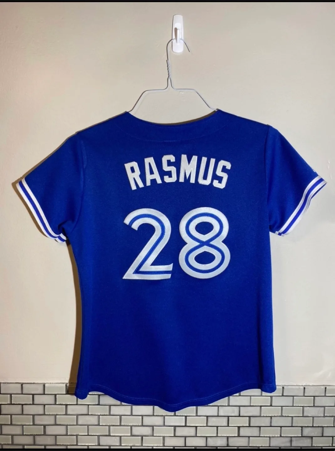 Majestic Toronto Blue Jays Rasmus Jersey Women’s M thumbnail