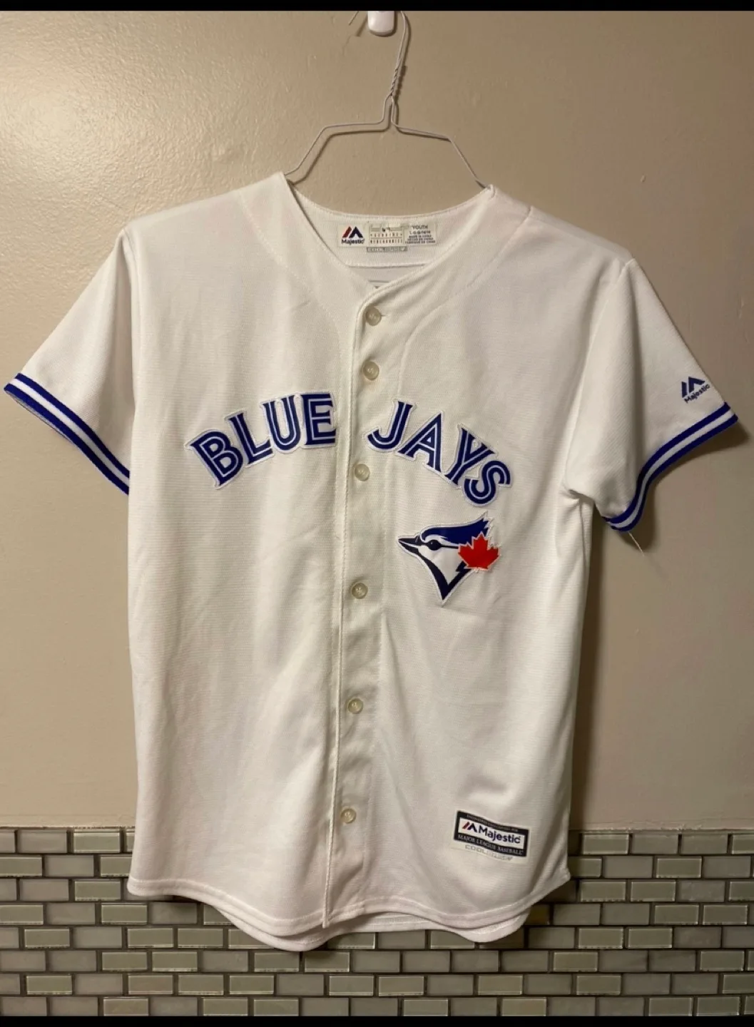 Majestic Toronto Blue Jays Jersey Youth Large (14-16) thumbnail