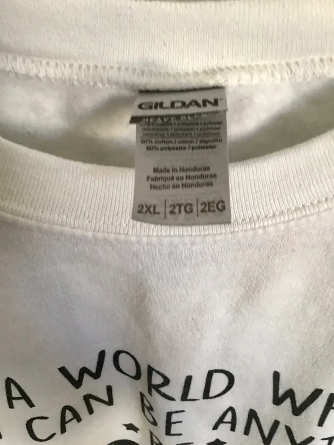 Gildan Schitt's Creek White Sweatshirt - 2XL image indicator(2)