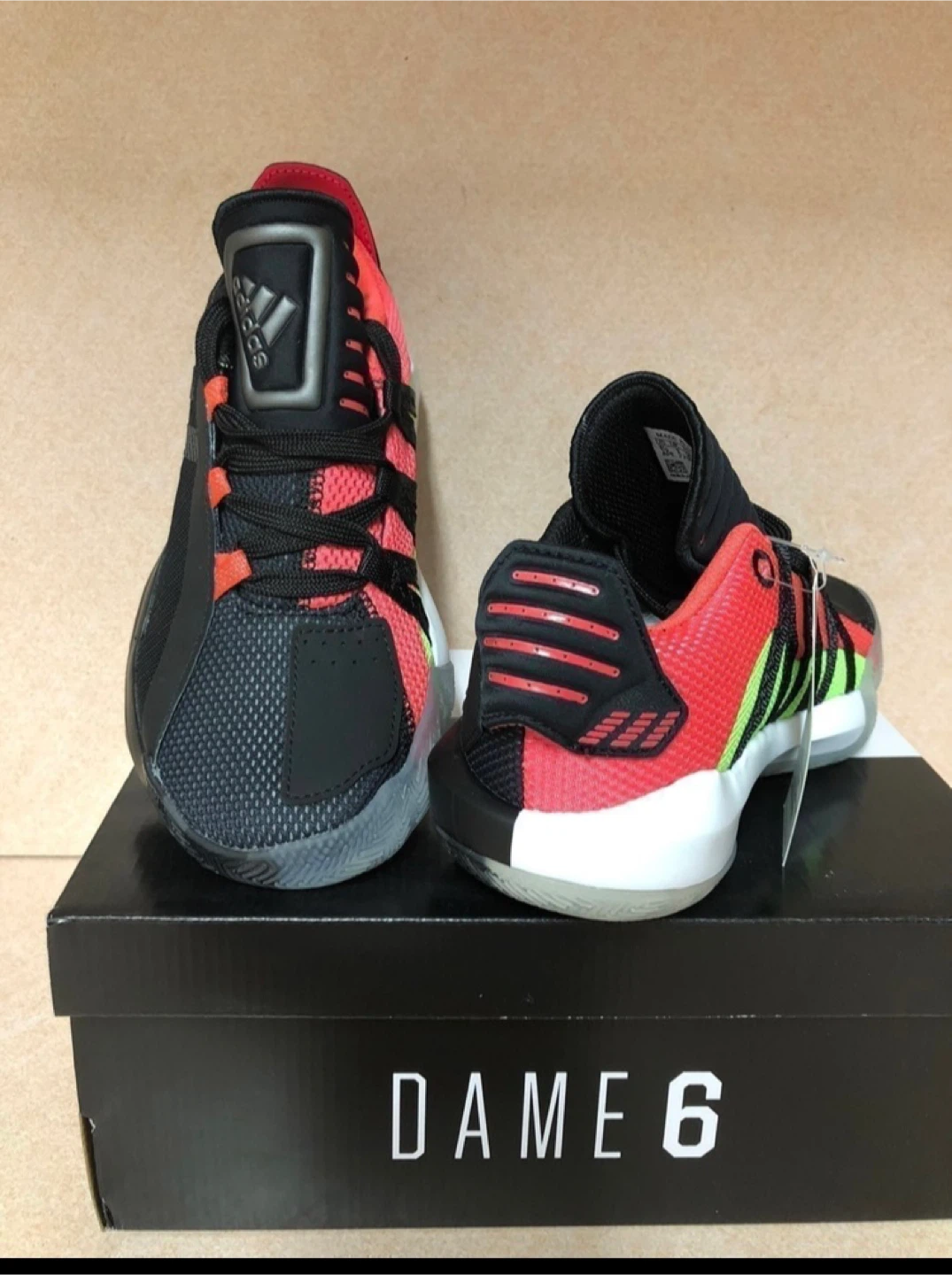 Adidas Dame 6 C Basketball Shoes - Size 1 - photo 2