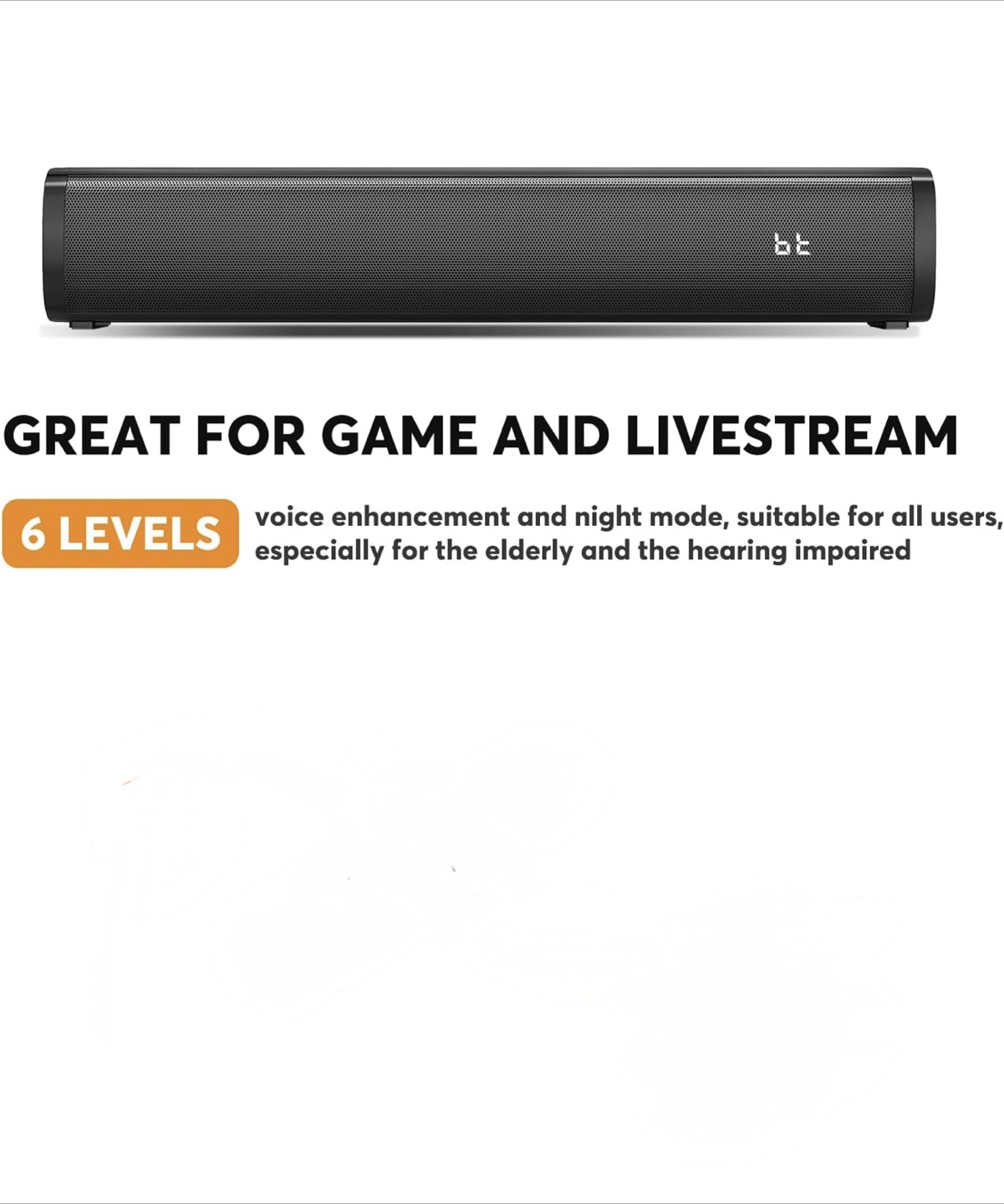 WoHome Soundbar - Deep Bass 2.1 Channel - photo 3