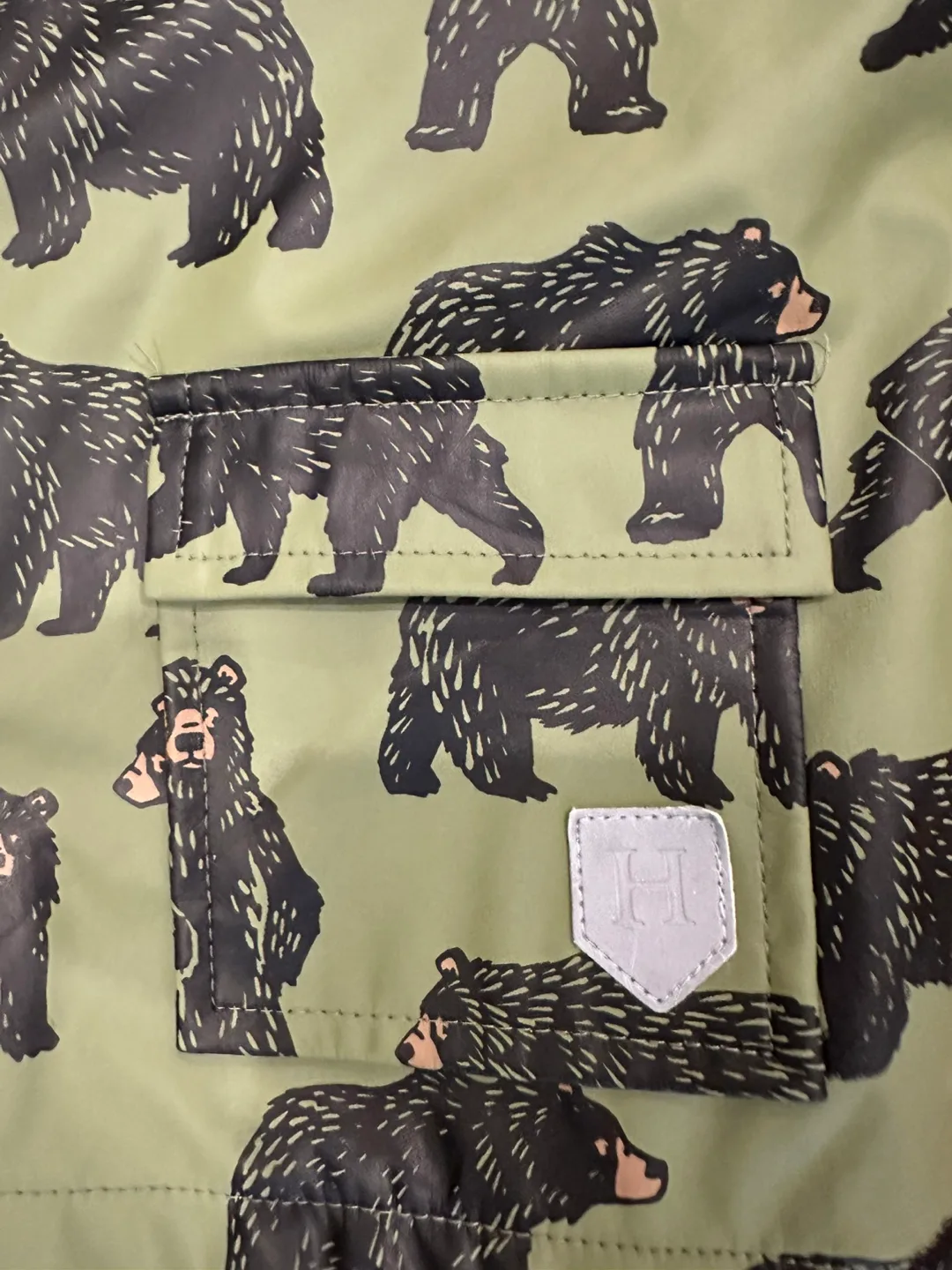 Hatley Bear Print Raincoat size 3 image indicator(2)