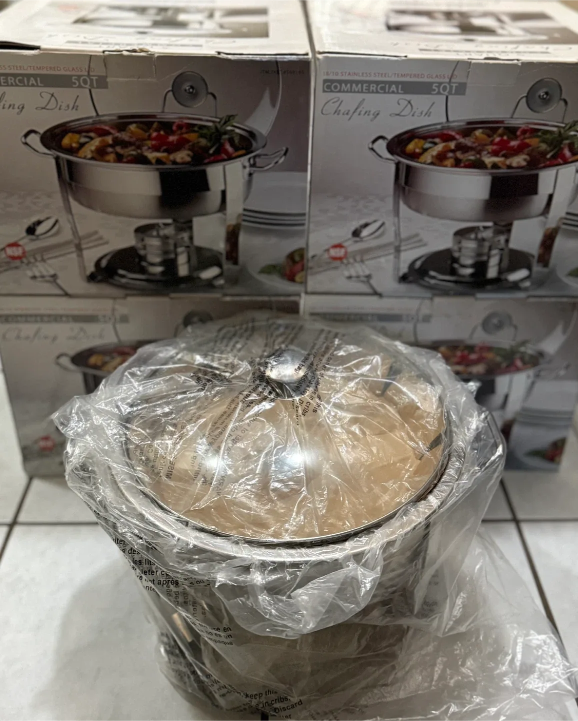 Commercial Chafing Dish - 5 Quart - New in Box 🥕 image indicator(4)