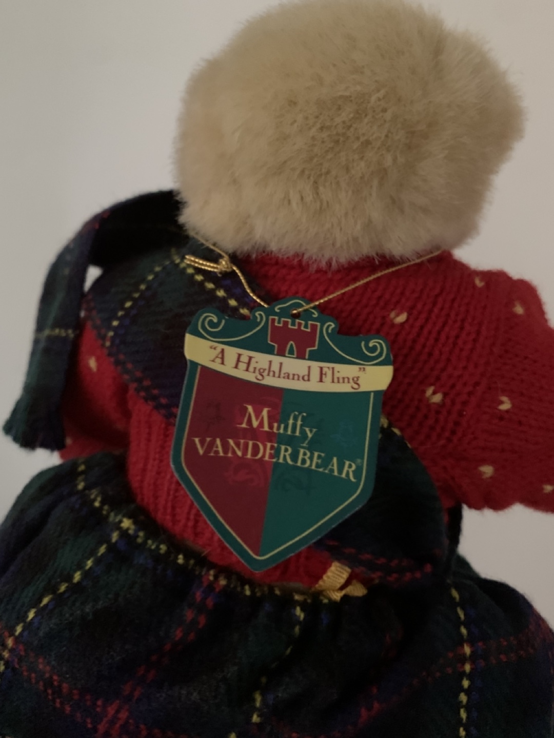 Muffy Vanderbear "A Highland Fling" vintage teddy bear - photo 4