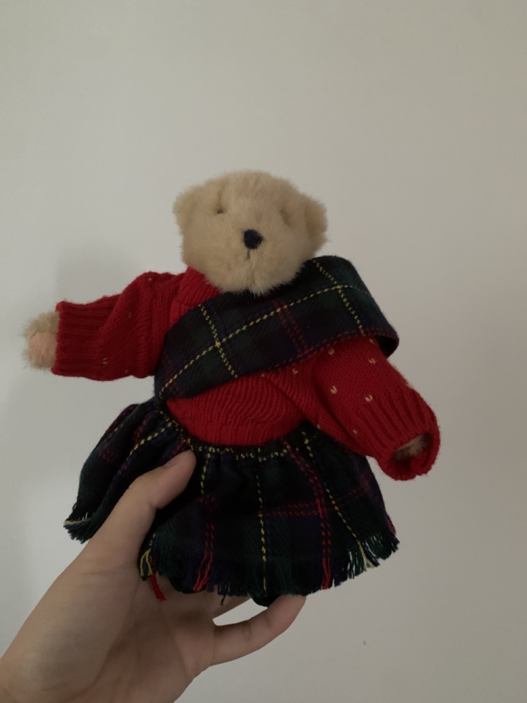 Muffy Vanderbear "A Highland Fling" vintage teddy bear