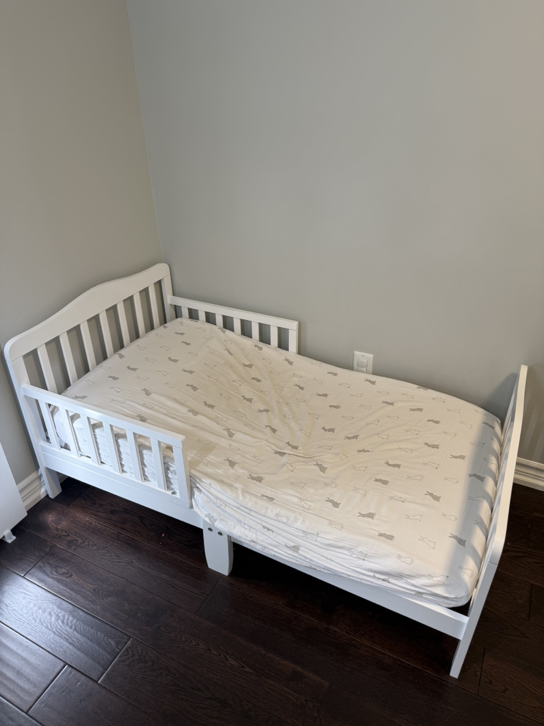 White Toddler Bed
