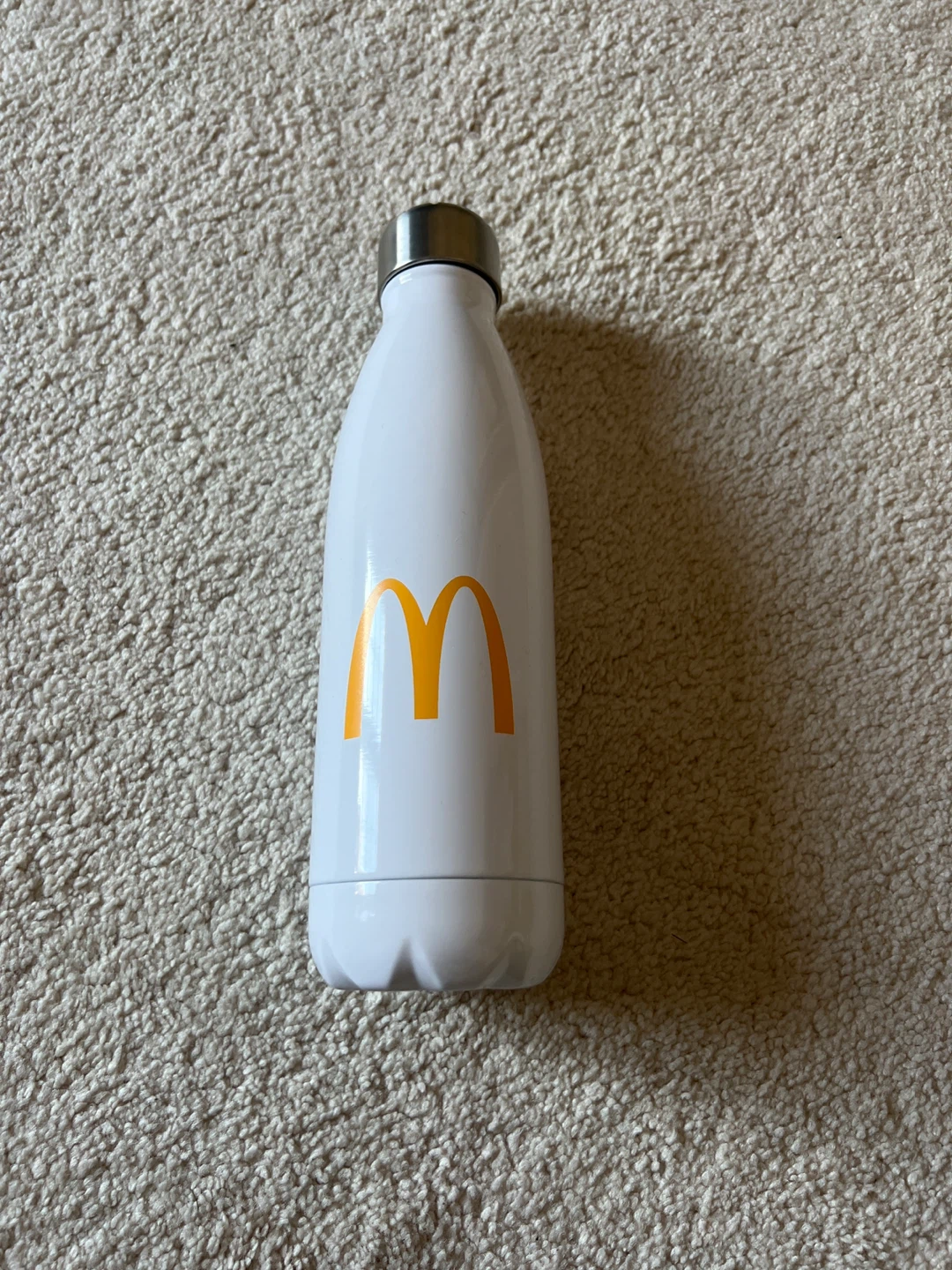McDonald's White Water Bottle