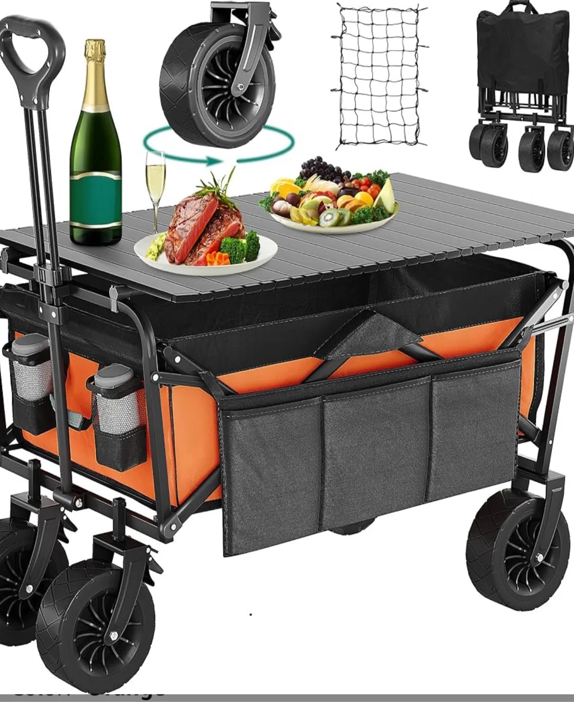 Collapsible Folding Wagon Cart (unopened box) thumbnail