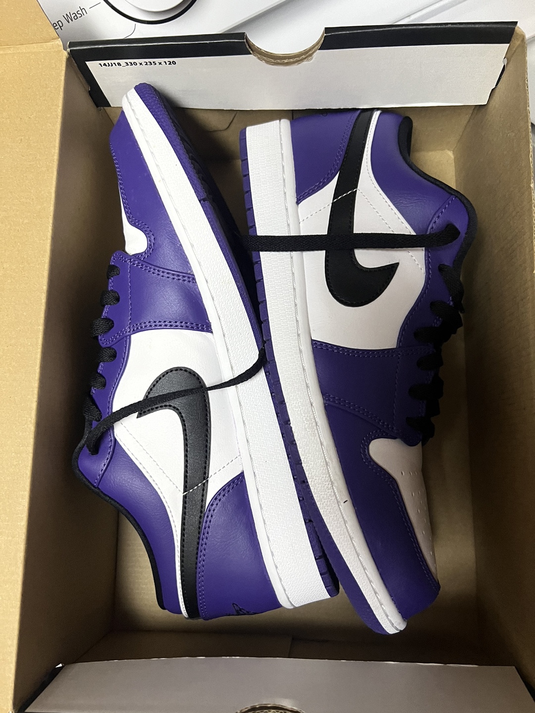 Air Jordan 1 Low Court Purple Size 12 - photo 2