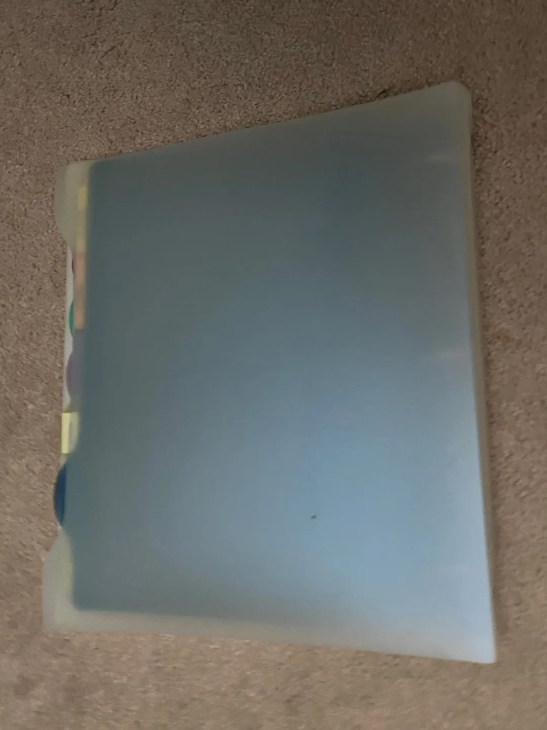 White Binder with dividers thumbnail