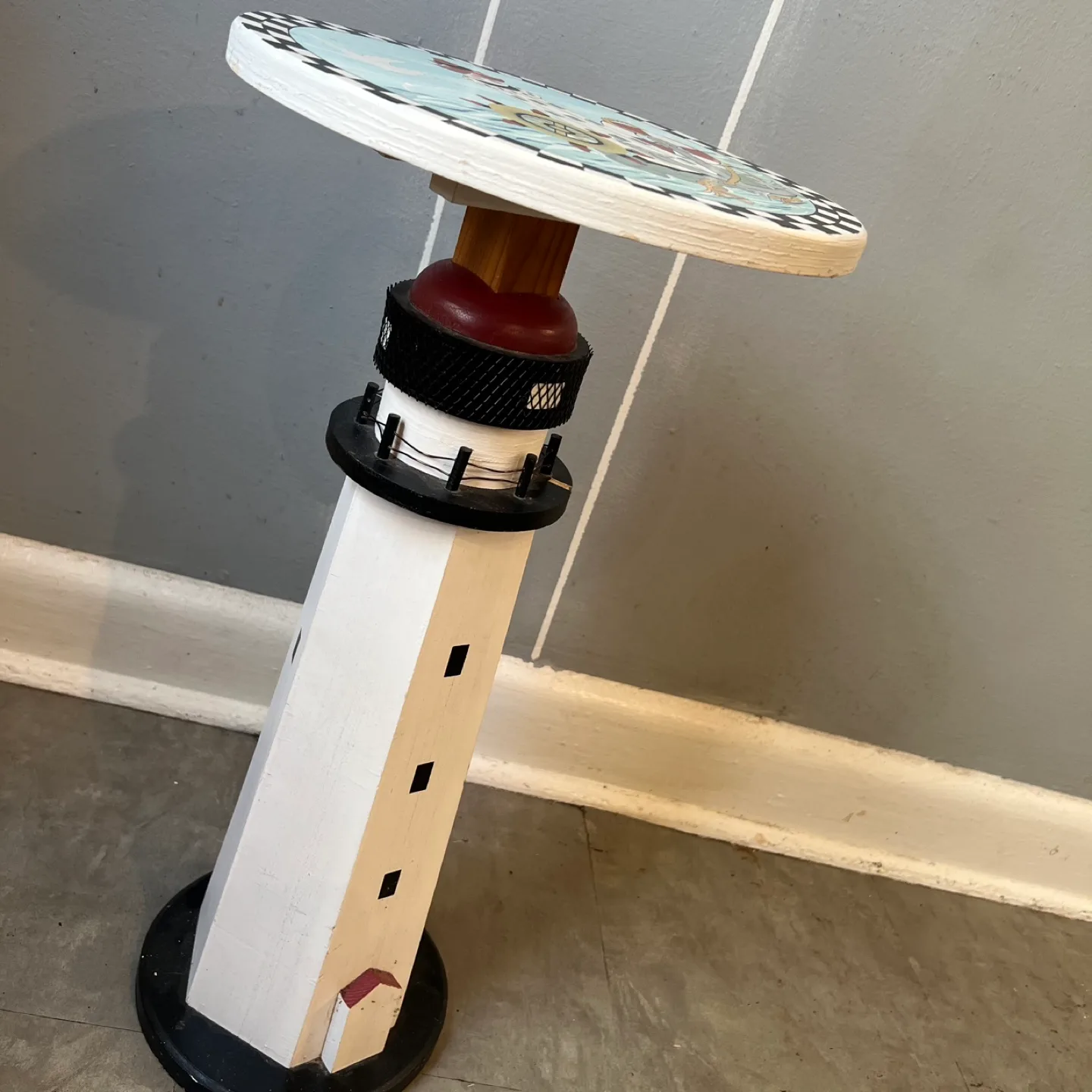 Nautical Lighthouse Accent Table image indicator(4)