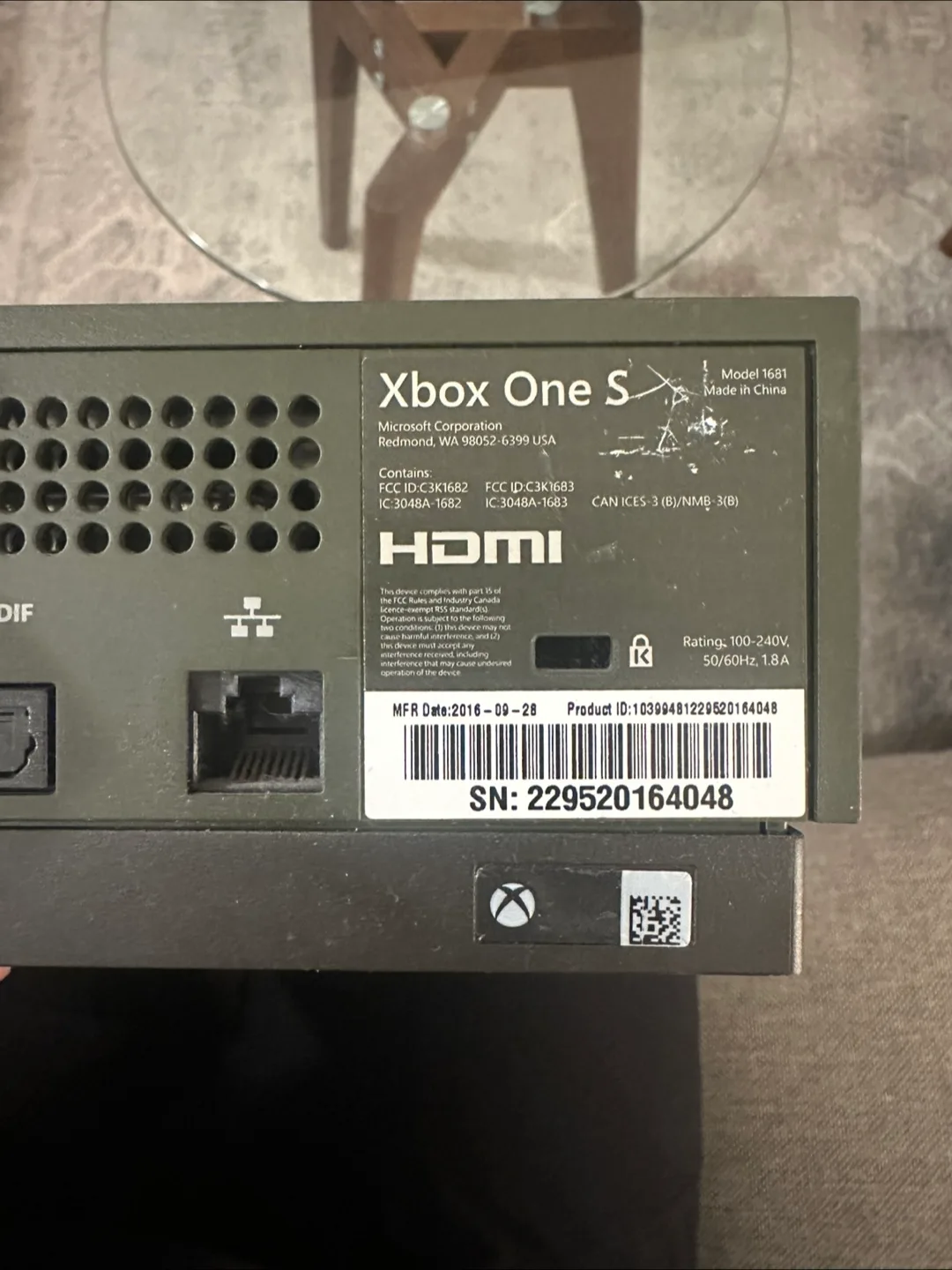 Xbox One S - Green image indicator(2)