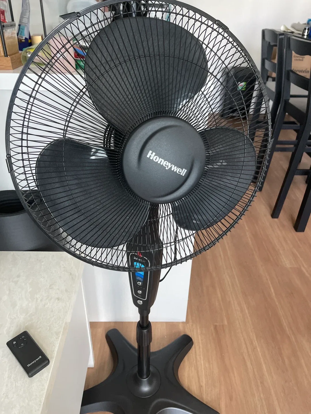 Honeywell Black Stand Up Fan w/ Remote