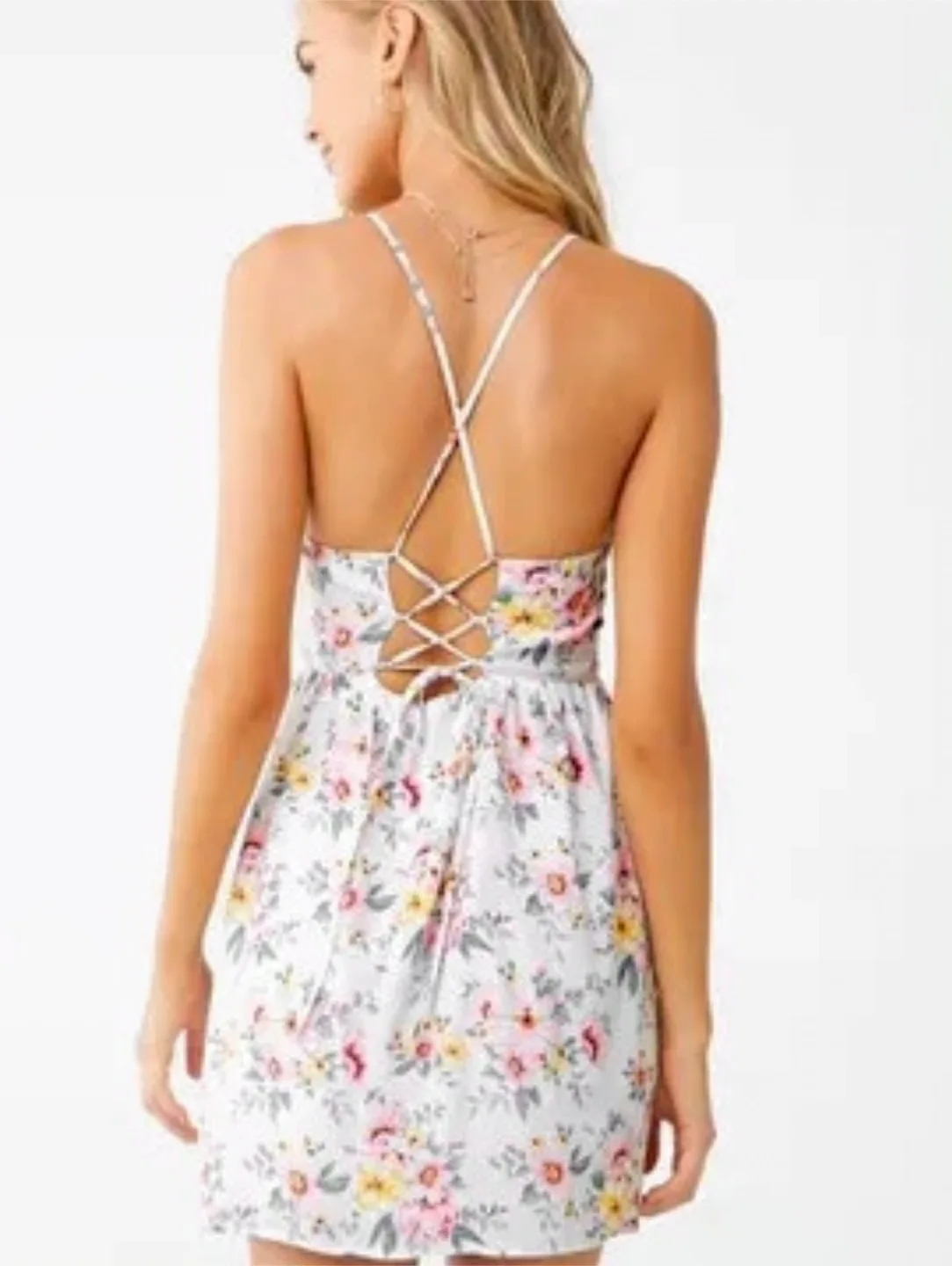 Vacation 🌺 light dress with flowers 🌷New thumbnail