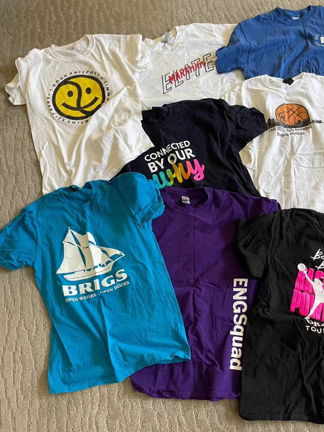 Assorted T-Shirts - Various Brands & Sizes image indicator(2)