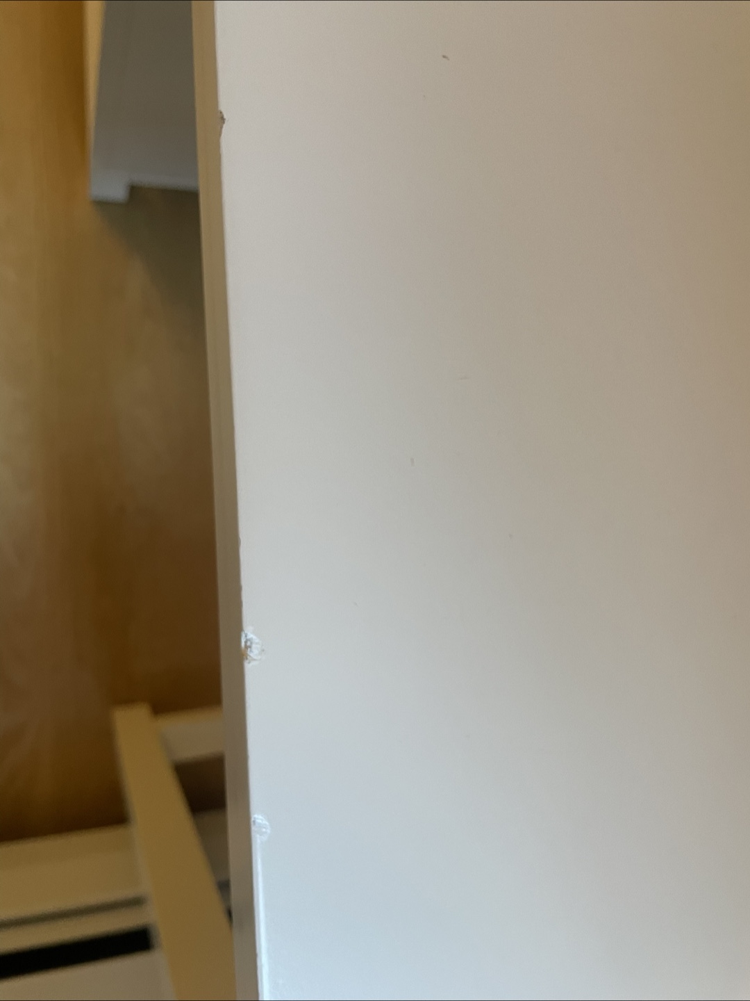 White Writing Desk with Drawer & Shelves - photo 3