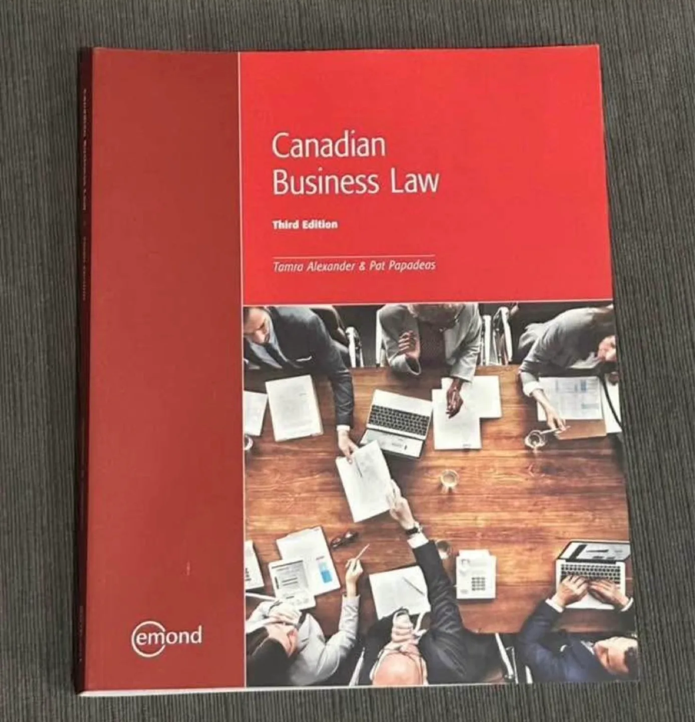 Canadian Business Law, Third Edition by Tamra Alexander thumbnail