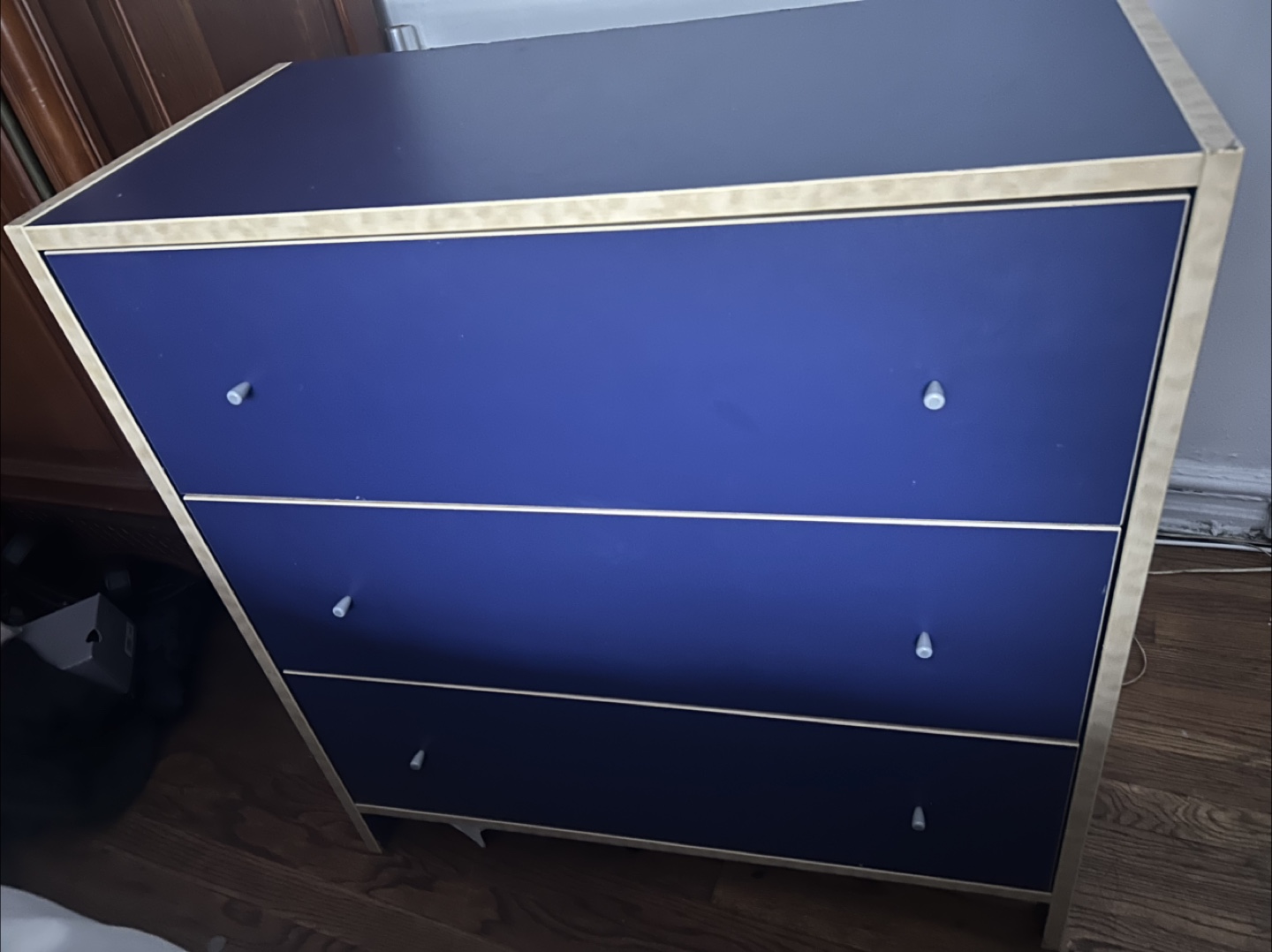 Blue 3-Drawer Dresser 🥕