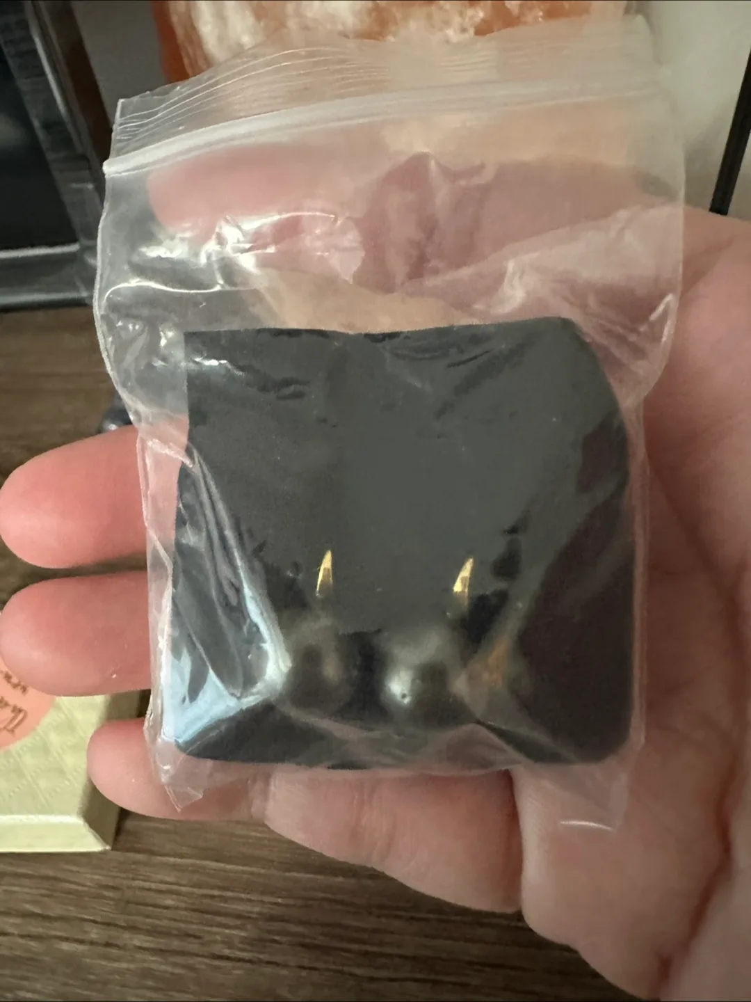 New Authentic Tahitian Black Pearl Drop Earrings with 14k gold image indicator(2)