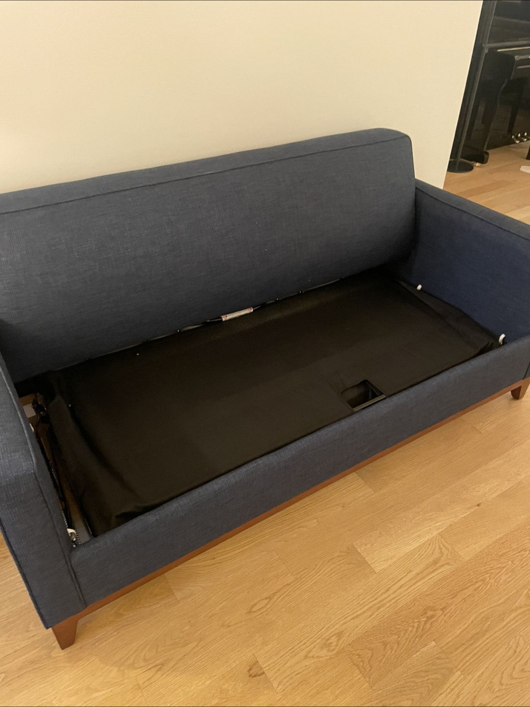 Blue Sleeper Sofa - photo 3