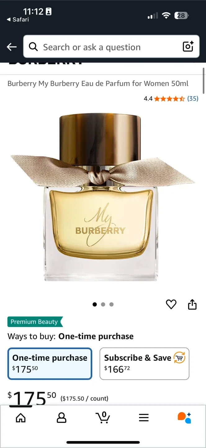 Burberry My Burberry Eau de Parfum 50ml