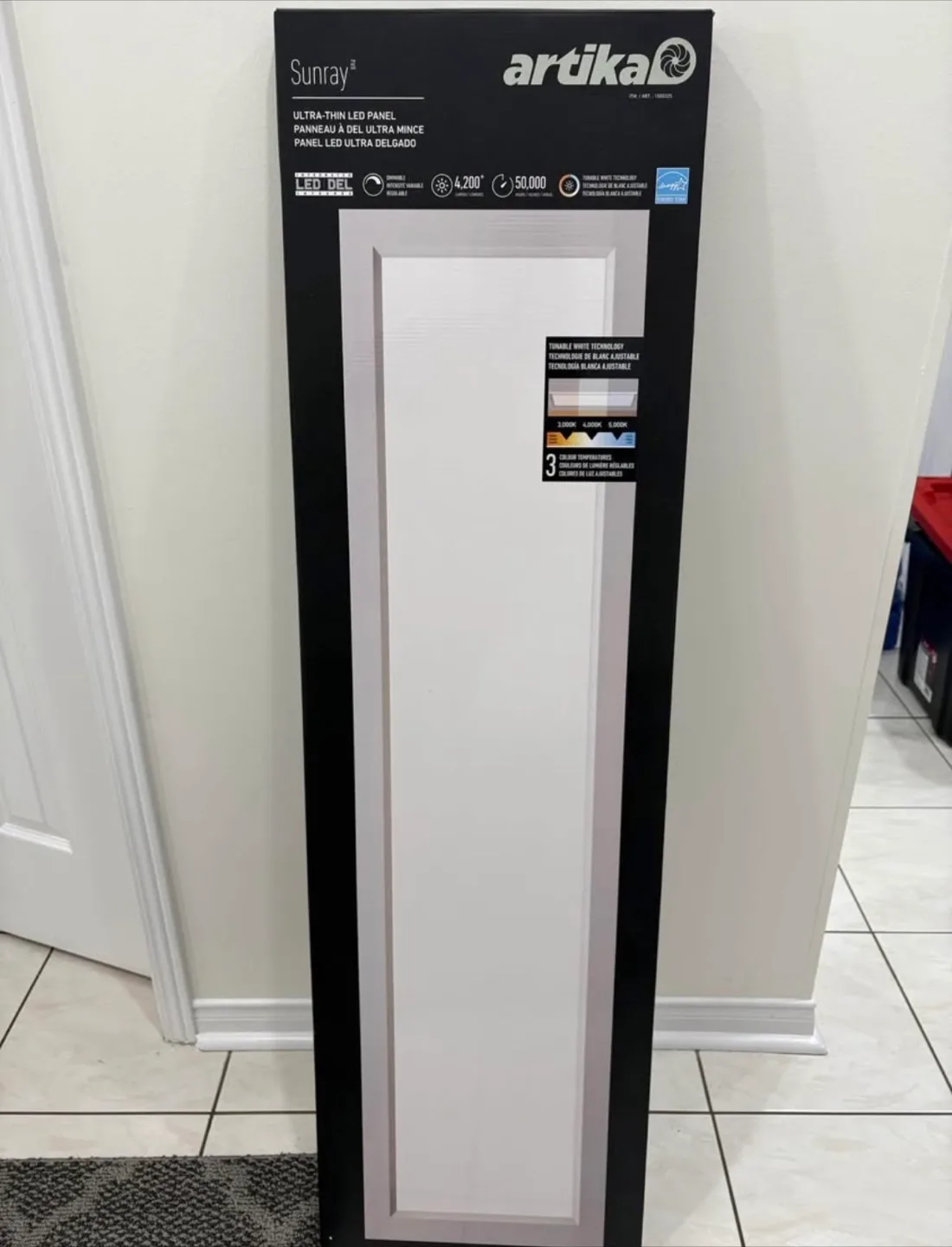 Artika Sunray Ultra-Thin LED Panel - New in Box! thumbnail