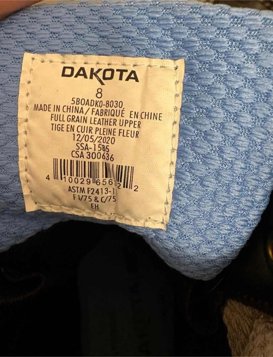 Dakota Workpro Series Boots - Size 8 image indicator(4)