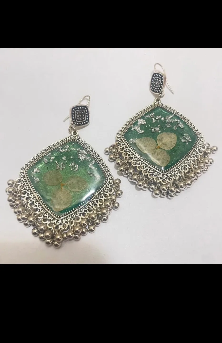 Handmade Resin Earrings thumbnail