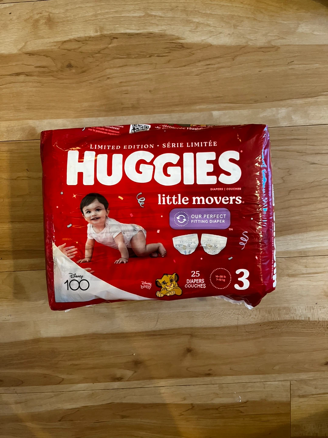 Huggies Little Movers Size 3 Diapers - 25 Count