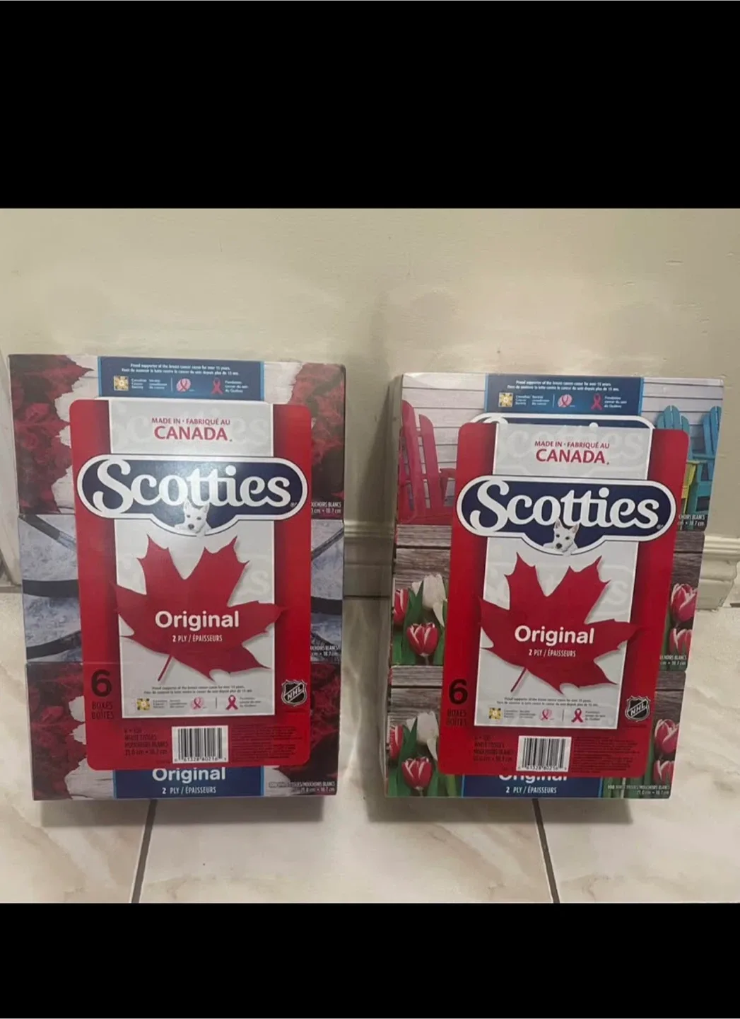 Scotties Original 2-Ply Facial Tissues (6 Boxes) thumbnail
