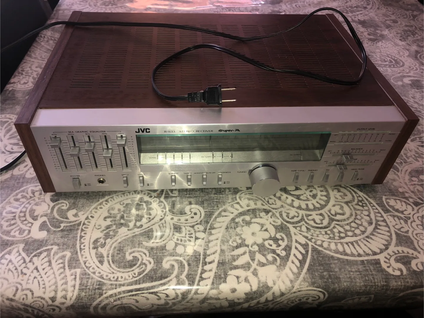 JVC R-S33 Stereo Receiver - Super A thumbnail