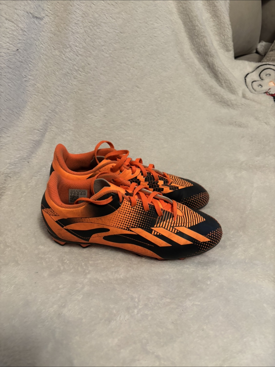 Adidas Soccer Cleats - Orange and Black