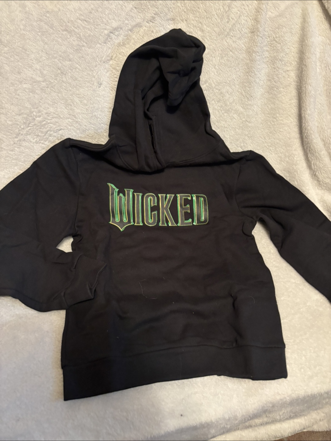 Joe Fresh Wicked Black Hoodie - kids size L