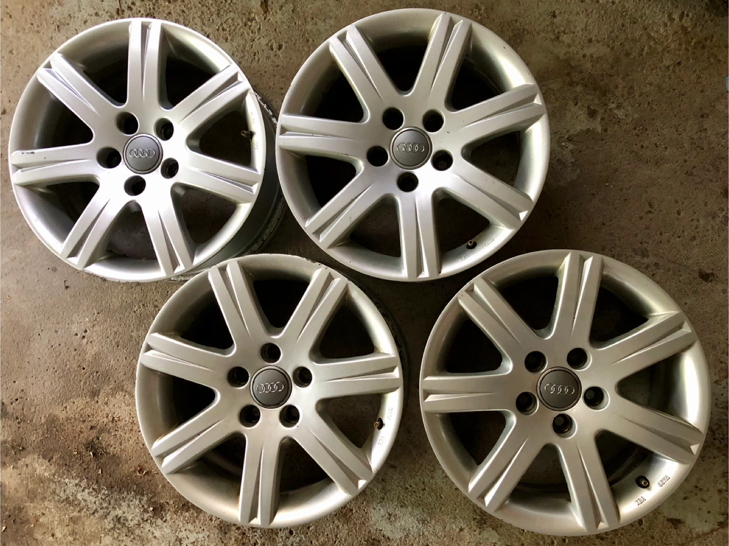 4 Jantes Audi d'origine 16’’