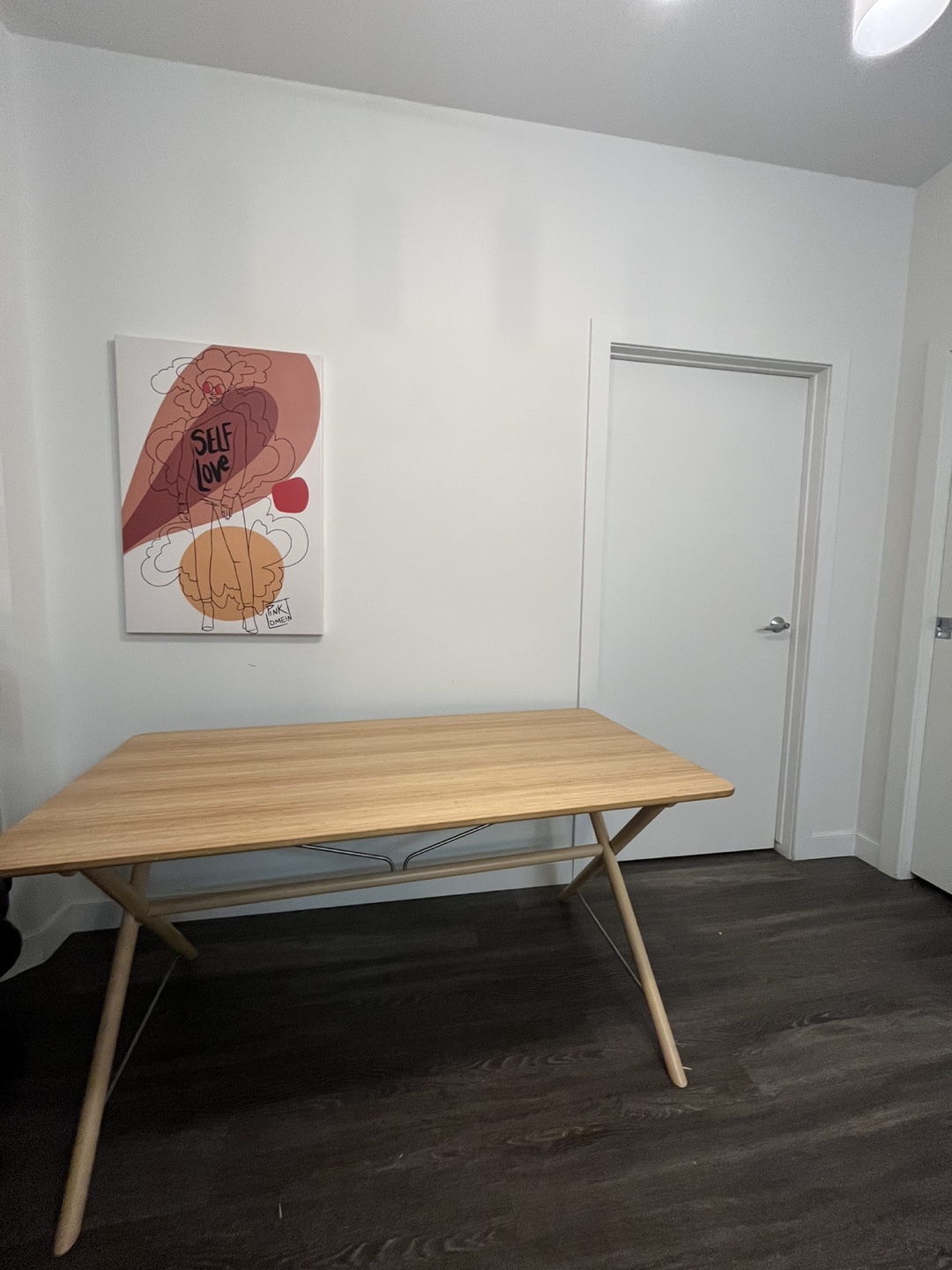 Light Wood Dining Table - photo 5