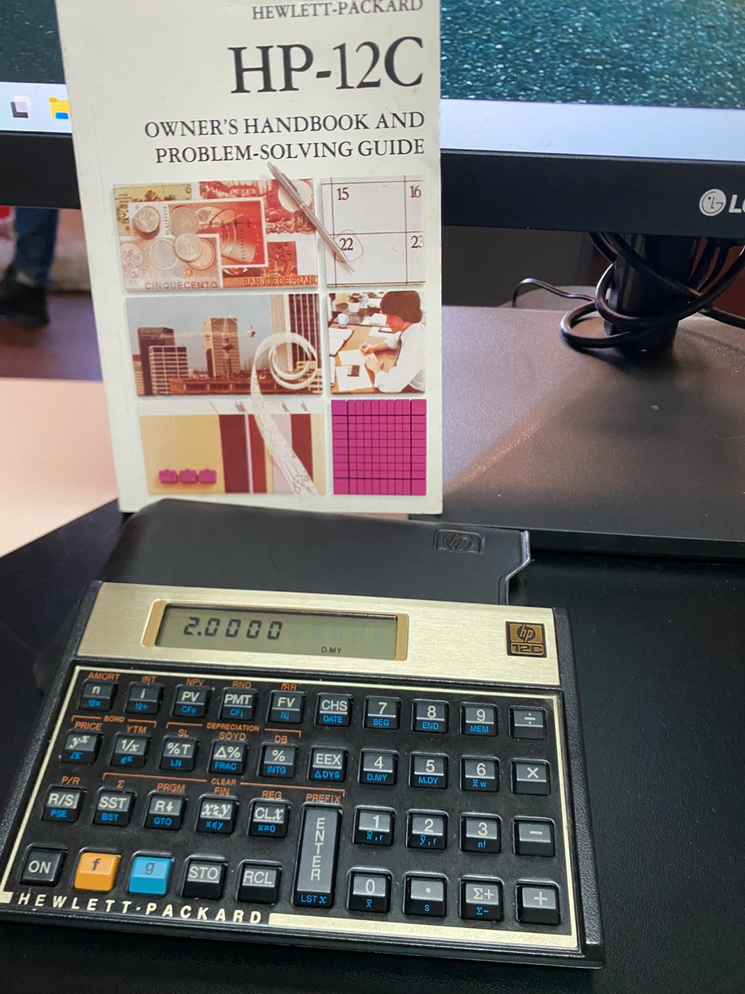 HP Financial Calculator HP-12C, gently used