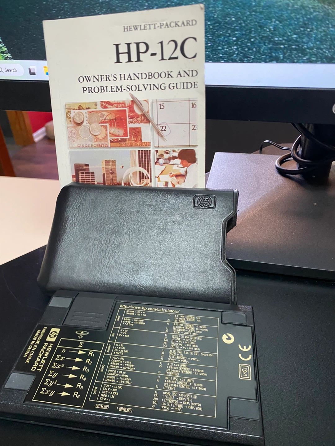 HP Financial Calculator HP-12C, gently used - photo 3