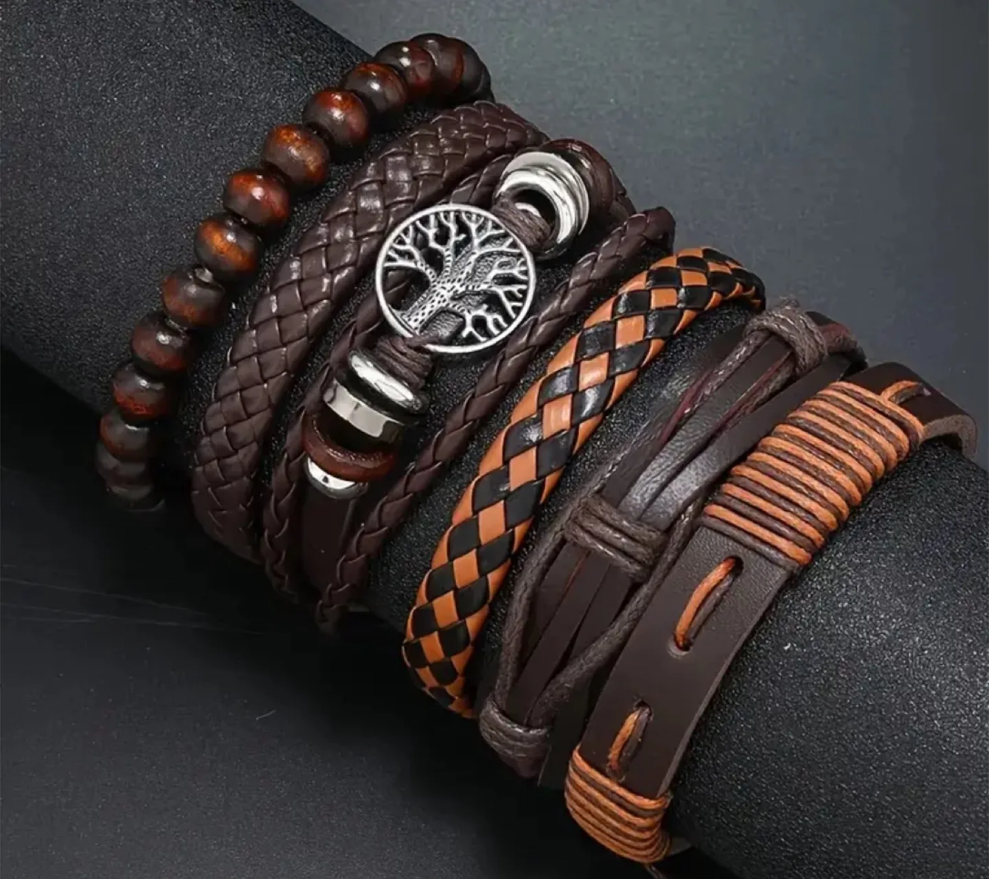 Brand New - Men’s - set of 6 pcs of Bracelets