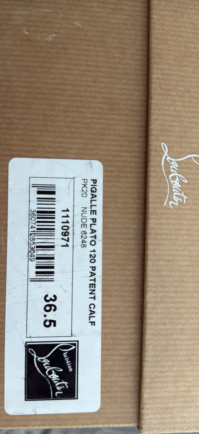 Christian Louboutin Pigalle Plato- Size 36.5 image indicator(5)