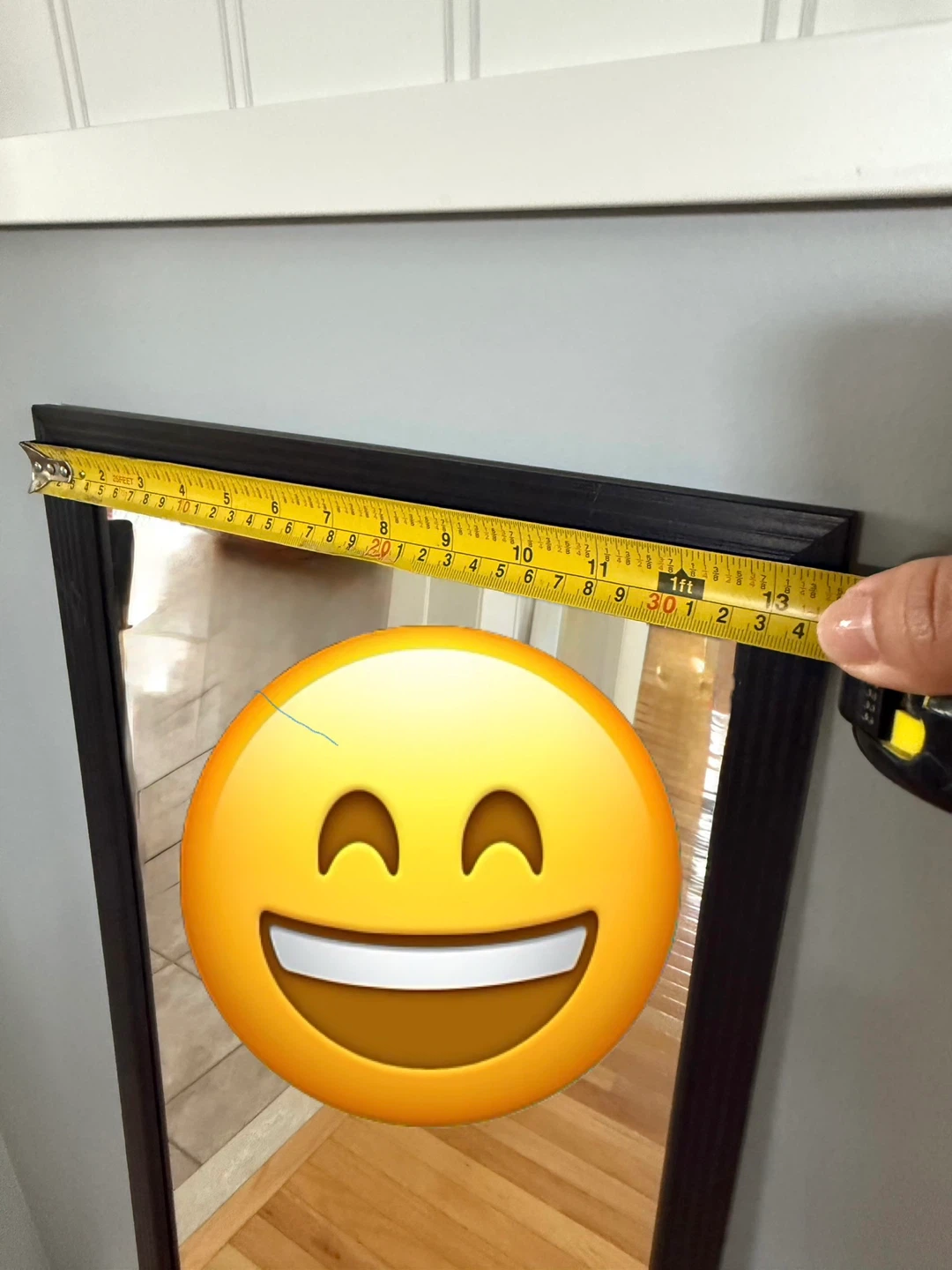 🥕Full Length Mirror 13"x47"-steal price for a full length mirror - photo 3