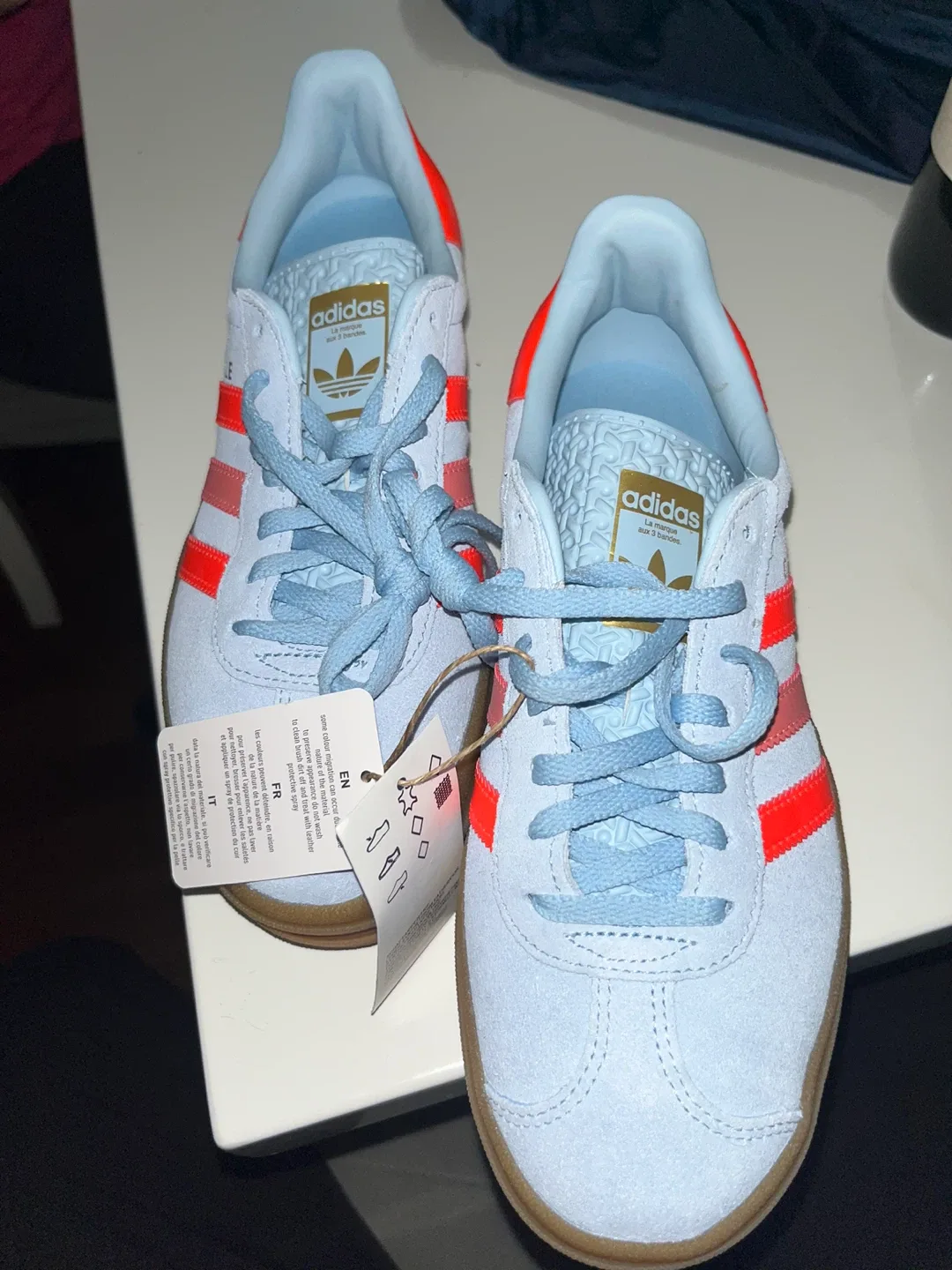 Adidas Gazelle Bold J - Size 6 US thumbnail