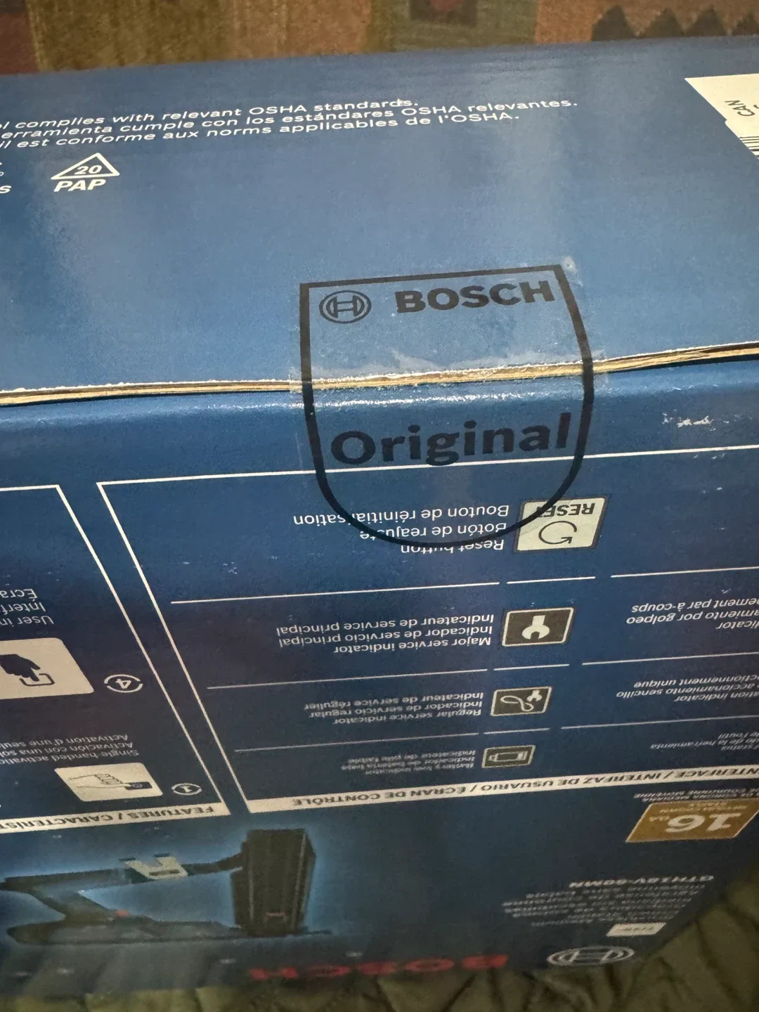 Bosch GTH18V-50MN 18V Brushless 16-Gauge Stapler image indicator(4)