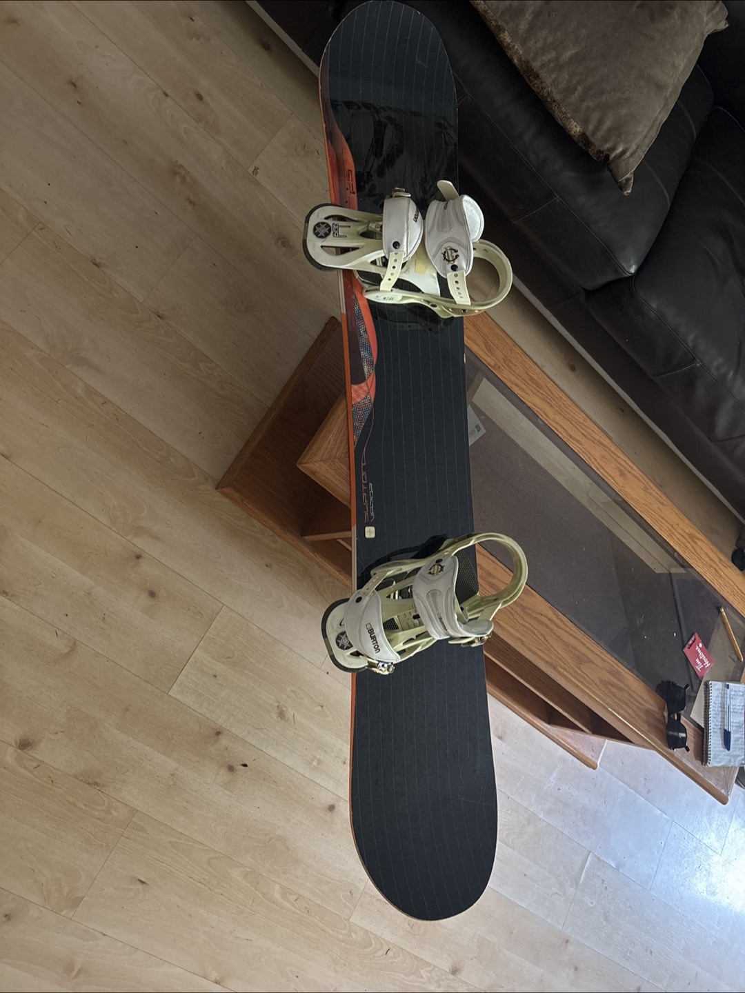 Burton custom Snowboard with Bindings