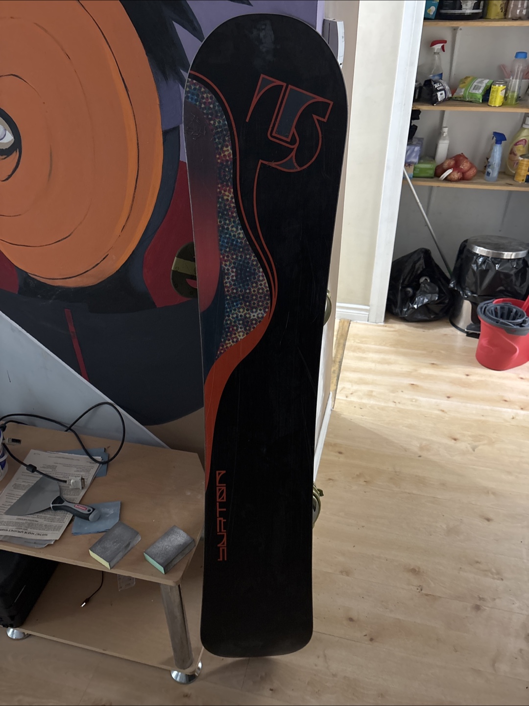 Burton custom Snowboard with Bindings - photo 3