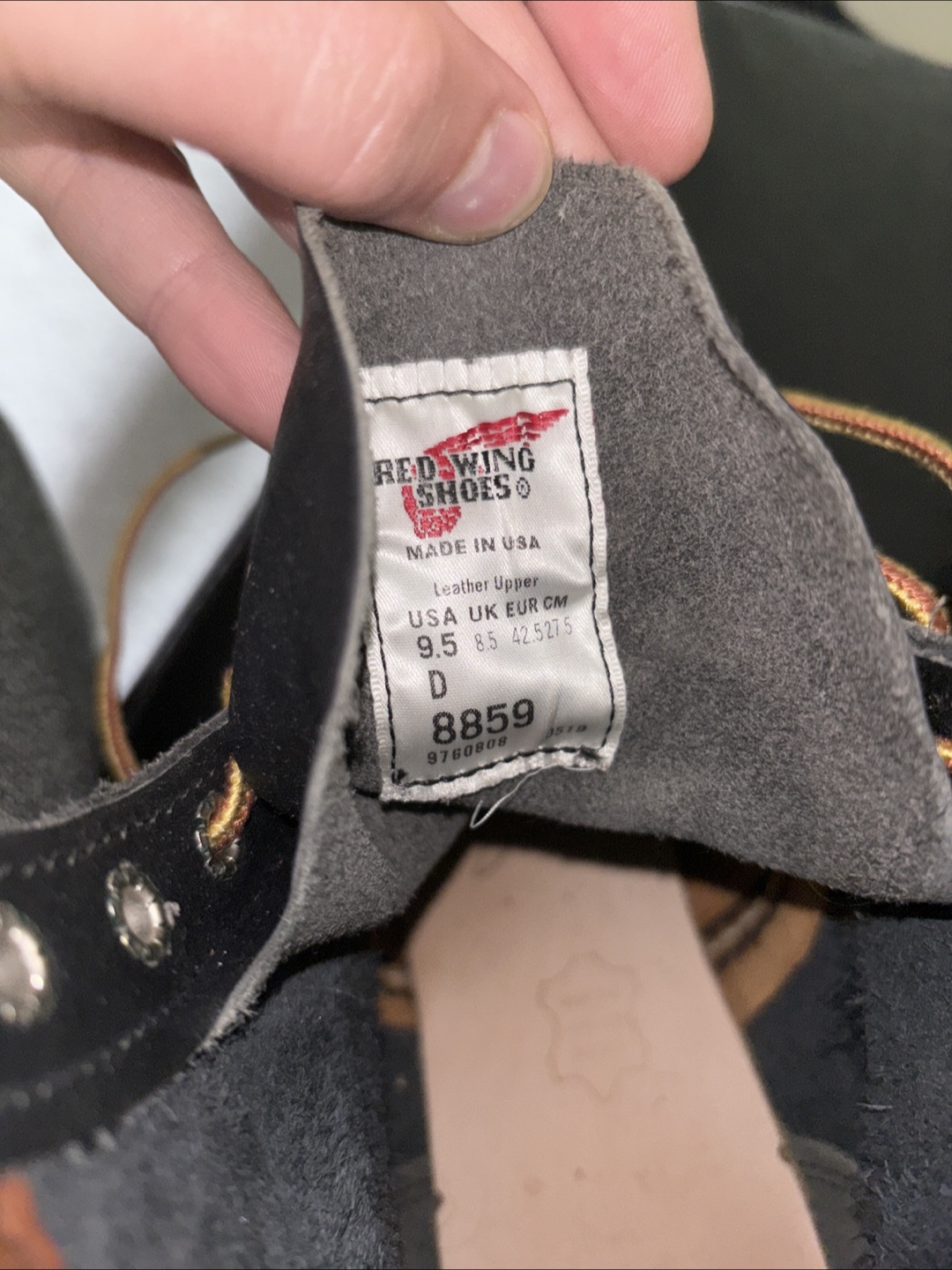Red Wing 8859 Moc Toe Boots - Size 9.5 - photo 2