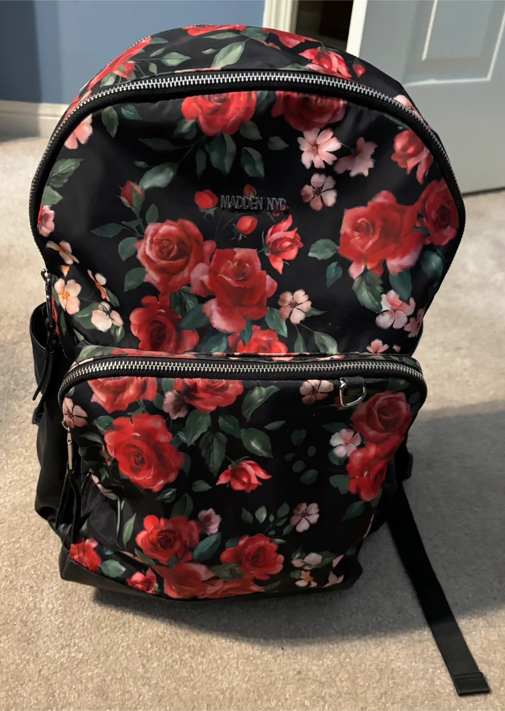 Beautiful Madden NYC Floral Backpack thumbnail