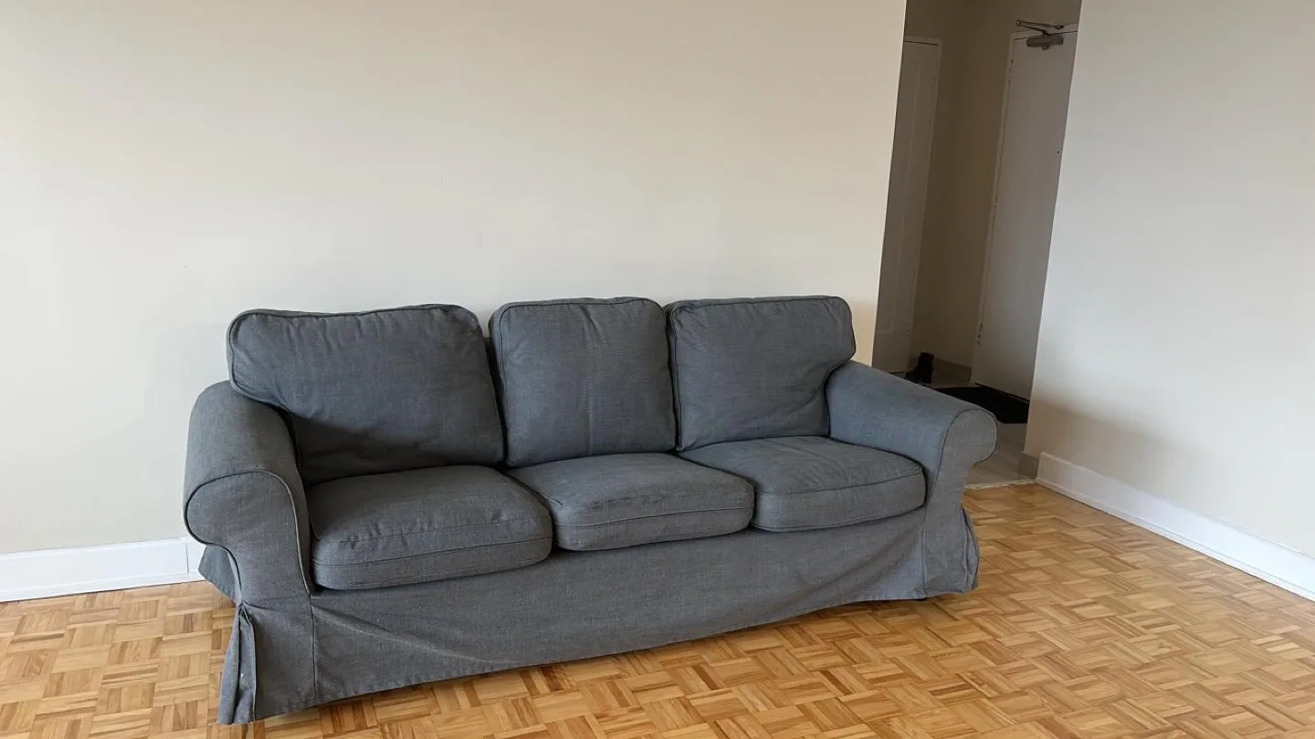 IKEA Sofa, Hakebo Dark Gray image indicator(5)