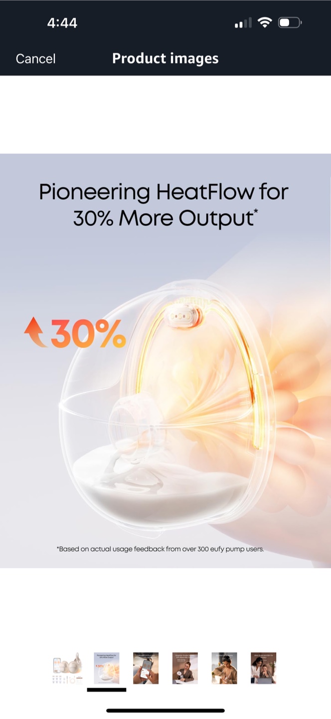 Eufy Smart Breast Pump - Like New! - photo 2