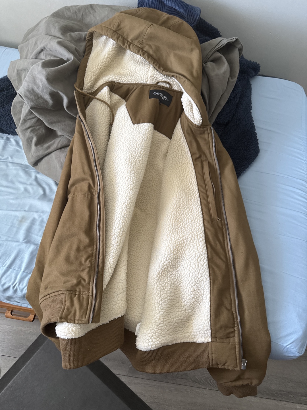 George Brown Sherpa Lined Jacket