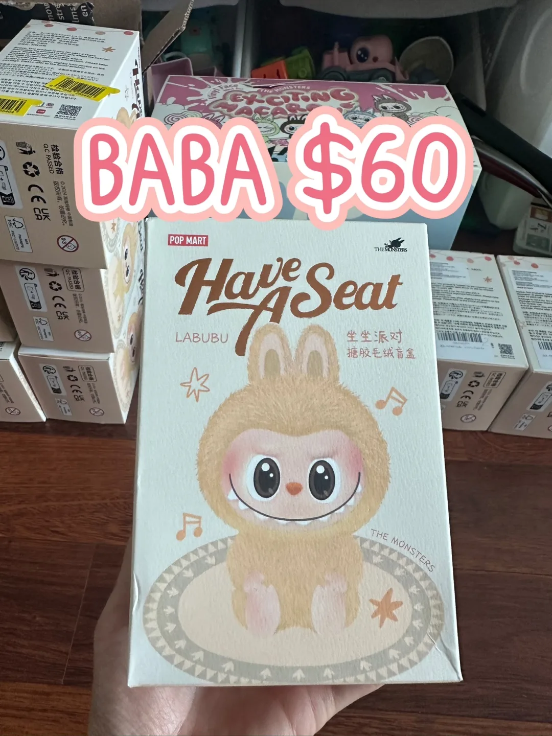 POP MART The Monsters Have A Seat LABUBU thumbnail